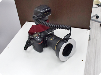 治療記録用カメラの写真