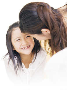 親子の写真